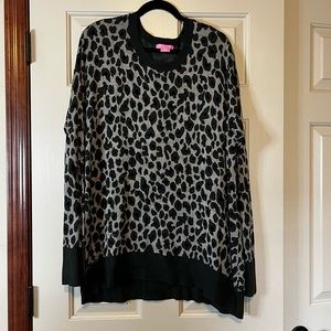 Leopard print tunic size size XXL